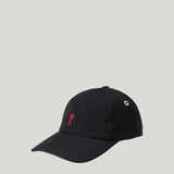 AMI Paris Embroidered cotton cap