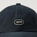 AMI Paris Ami patch cotton cap