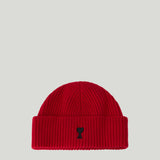 QUOTA - BEANIE WITH CONTRASTED AMI DE COEUR AMI PARIS