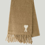 Ami Paris Ami de Cœur alpaca scarf