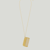 Ami Paris comb pendant necklace