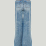 Chloé wide-leg denim trousers
