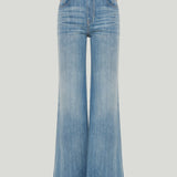 Chloé wide-leg denim trousers