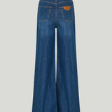 Chloé High-waist flared denim jeans