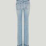 Haikure Flora high-waisted flared jeans