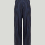 Givenchy double-pleat striped wool trousers
