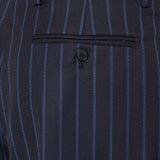 Givenchy double-pleat striped wool trousers