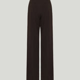 Saint Laurent chalk-stripe crepe pants