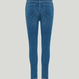 Valentino denim pants with lace