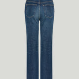 Toteme Faded-effect straight-leg jeans