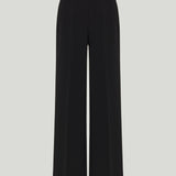 Theory fluid flare trousers in Admiral Crepe