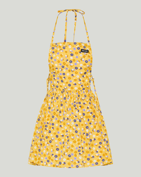 Miu Miu Floral cotton poplin mini dress