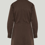 Loewe Double L cotton and silk shirt dress