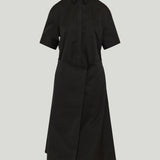 Loewe Wrap cotton midi dress