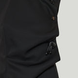 Bottega Veneta Buttoned sleeveless shift midi dress