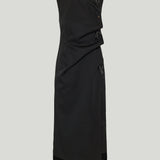 Bottega Veneta Buttoned sleeveless shift midi dress
