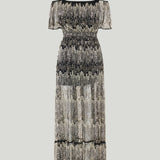 Rabanne Embellished off-Shoulder gown