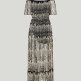 Rabanne Embellished off-Shoulder gown