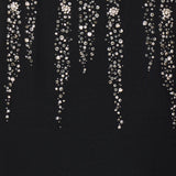 Valentino Embroidered Crepe couture mini dress