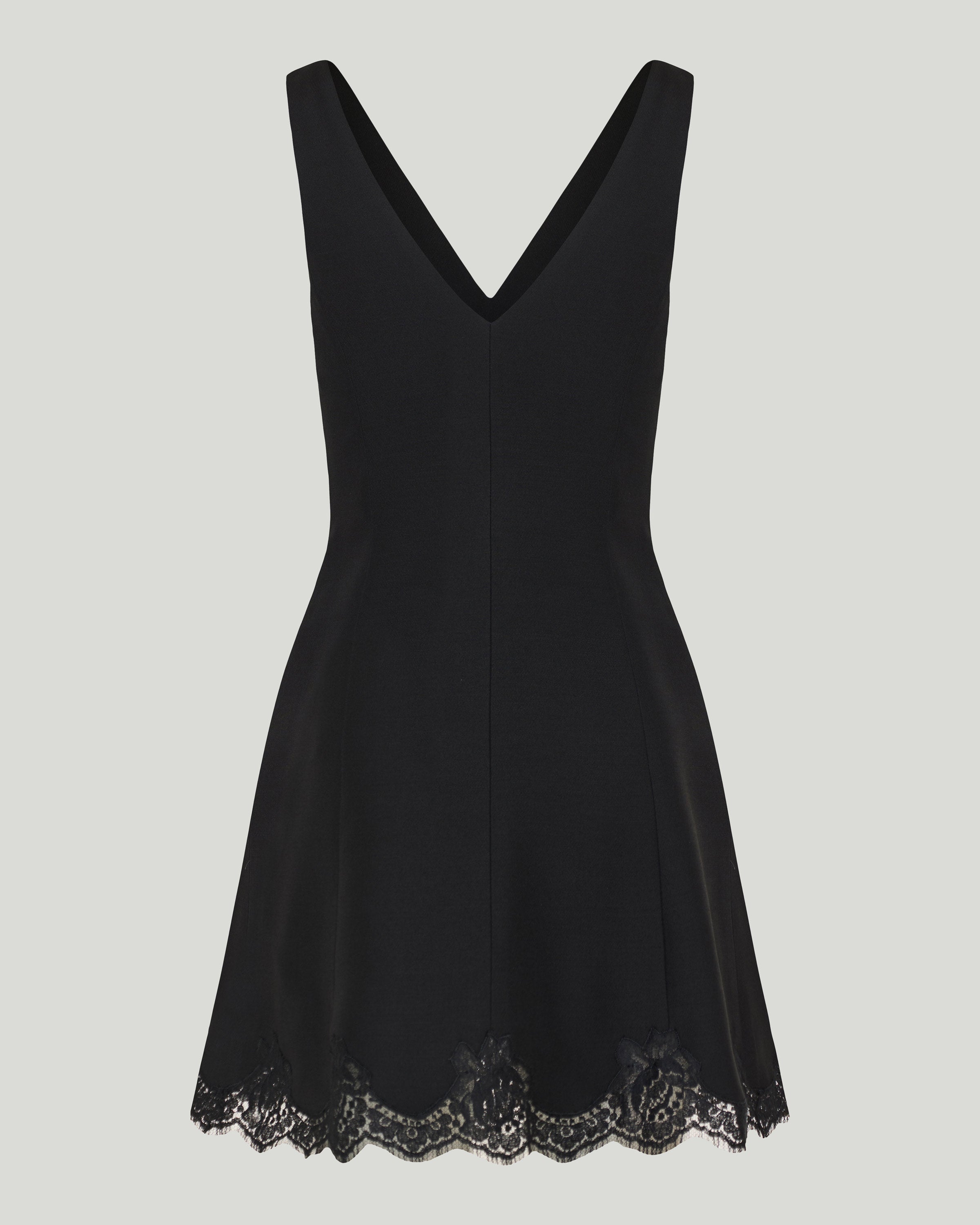 valentino black lace dress Valentino Black Silk Chiffon Lace Dress Valentino