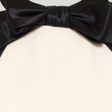 Valentino Garavani Bow-detailed silk mini dress