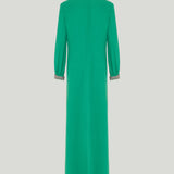 Valentino Garavani Cady couture crystal-embellished silk gown