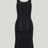 Toteme Fluted-hem midi dress