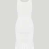 Toteme Fluted-hem midi dress