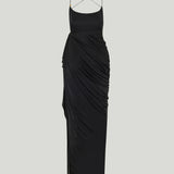 Versace Draped viscose-jersey gown