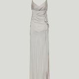 Versace Draped jersey gown