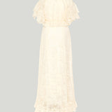 Chloé Ruffled lace maxi dress