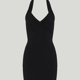 Balmain Jacquard-knit mini dress