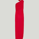 Balmain Draped jersey maxi dress