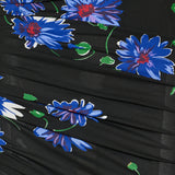 Alaïa Printed cutout midi dress