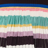 Alaïa Tiered pointelle-knit mini dress