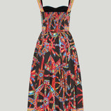 Dolce & Gabbana Carretto-print cotton-poplin dress