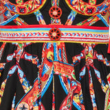 Dolce & Gabbana Carretto-print poplin dress