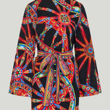 Dolce & Gabbana Carretto-print silk mini dress