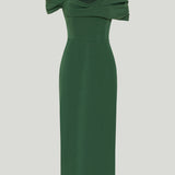 Carolina Herrera Off-the-shoulder midi dress
