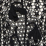 JW Anderson Ruffled crochet cotton midi dress