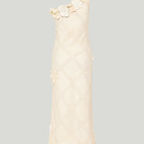 JW Anderson Floral crochet cotton maxi dress