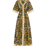 Alemais Minnie midi shirtdress