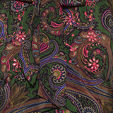 Etro Paisley print chiffon mini dress