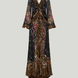 Etro Paisley silk maxi dress