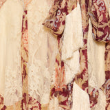 Zimmermann Valiant panelled silk wrap mini dress