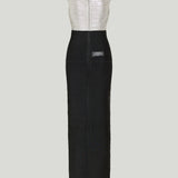 Hervé Léger Metallic Bonnie gown