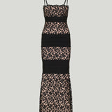 Hervé Léger Marielle lace gown