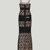Hervé Léger Marielle lace gown