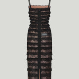 Hervé Léger Dara midi dress