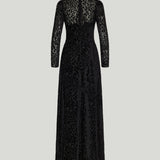 Fendi Millefiori devoré-velvet dress